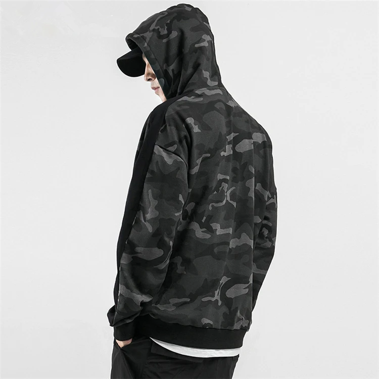 2024  High quality custom plain fitted camouflage hoodies men sports hoddies for menHoodies can be customized