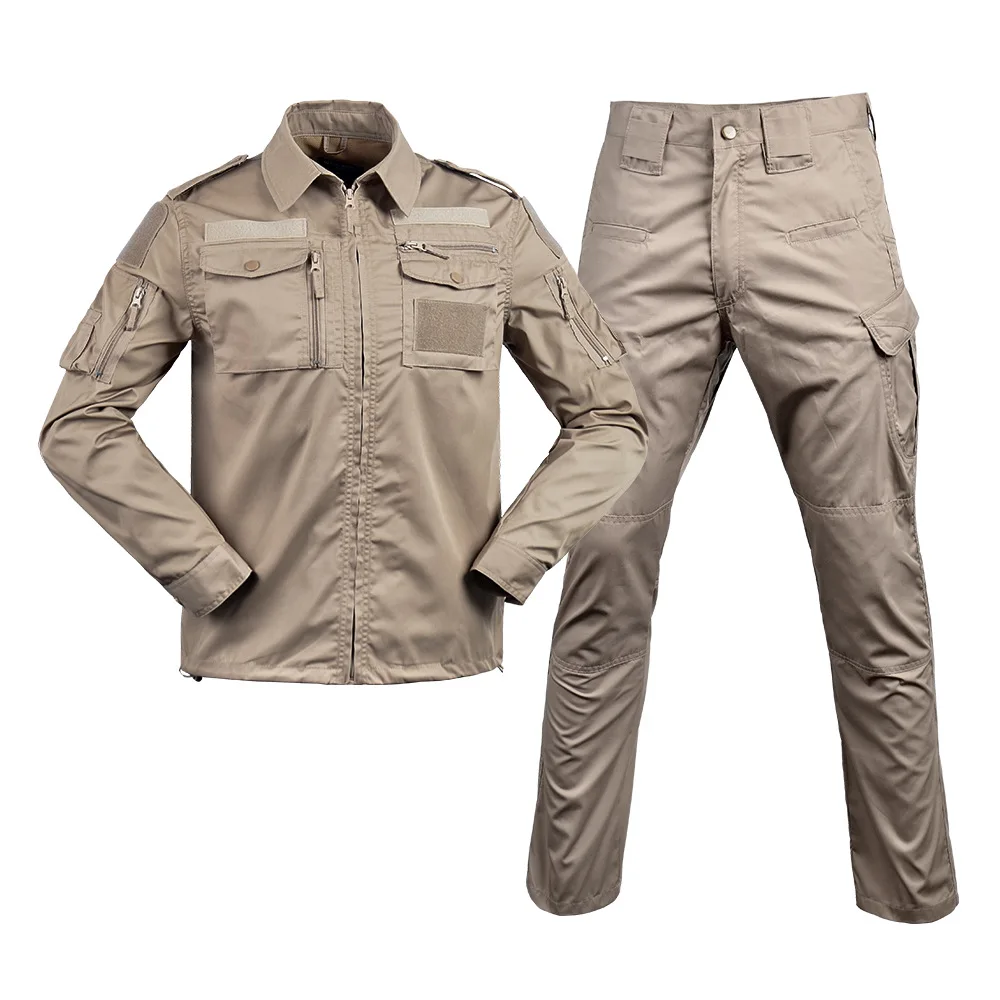 JSJM Light weight Durable 3 color Desert Uniform Combat and Daily Operation Uniform Training Camo Uniform