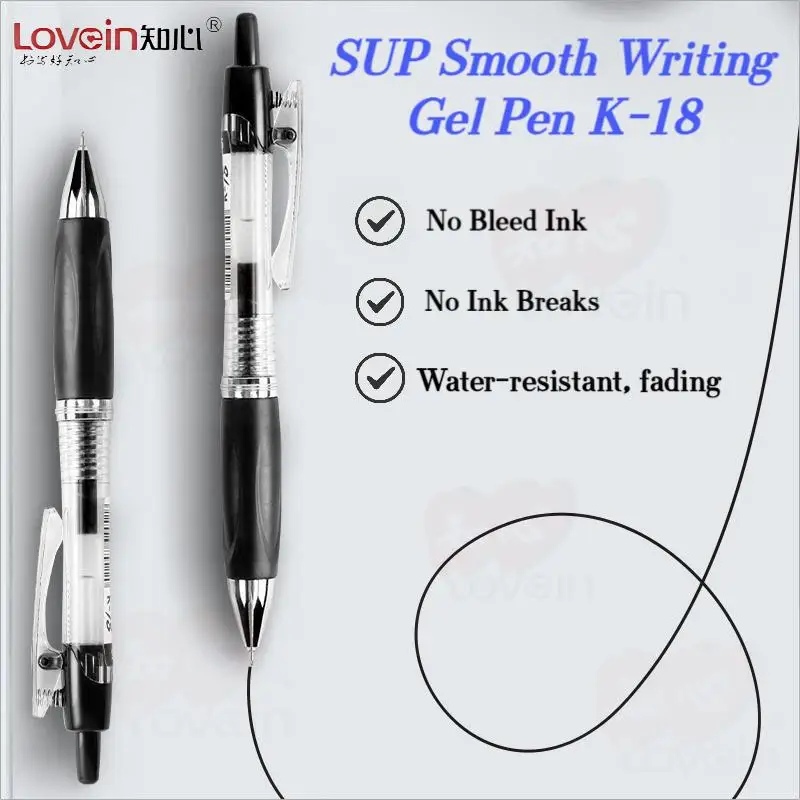 Zhixin multicolor Gel Big Pens Easy Grip,Jumbo gel Pens,Never Lose Giant Pen Good with office school supply Retractable gel pens