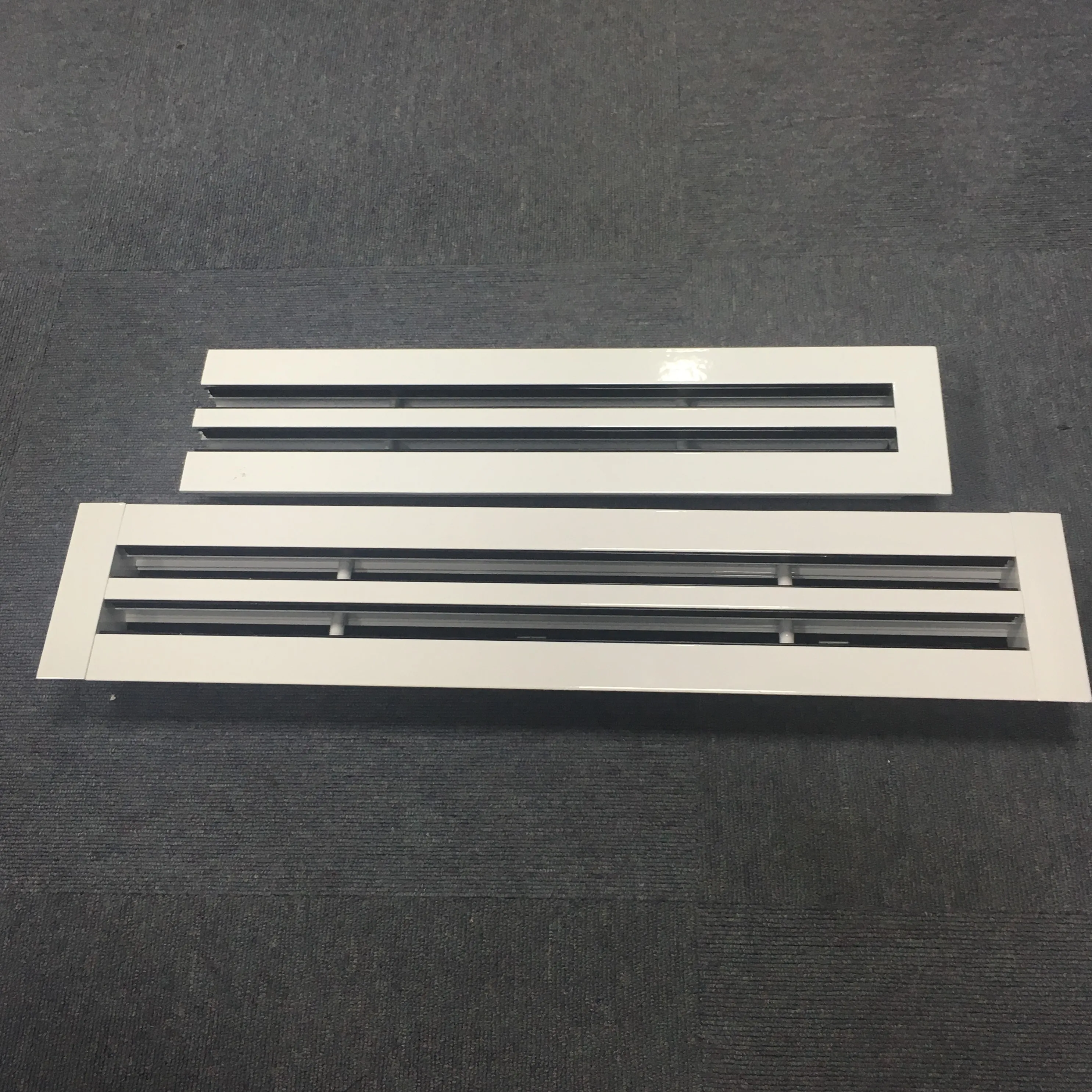 Aluminium linear bar grille air conditioning ceiling vent slot diffuser