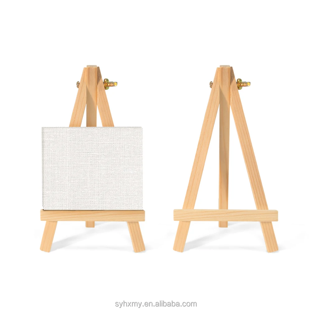 9*16CM Wooden Mini Easel for Art Painting Desktop Easel Stand  Adjustable