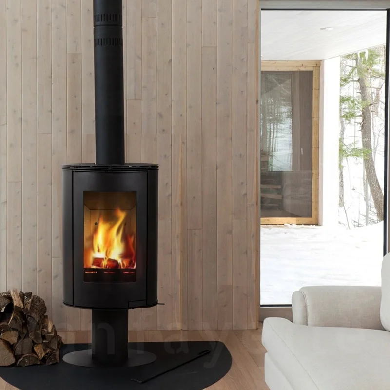Modern Indoor Wood Burning Stove Fireplace Furnace Small Log Burner Small Wood Burning Fireplace