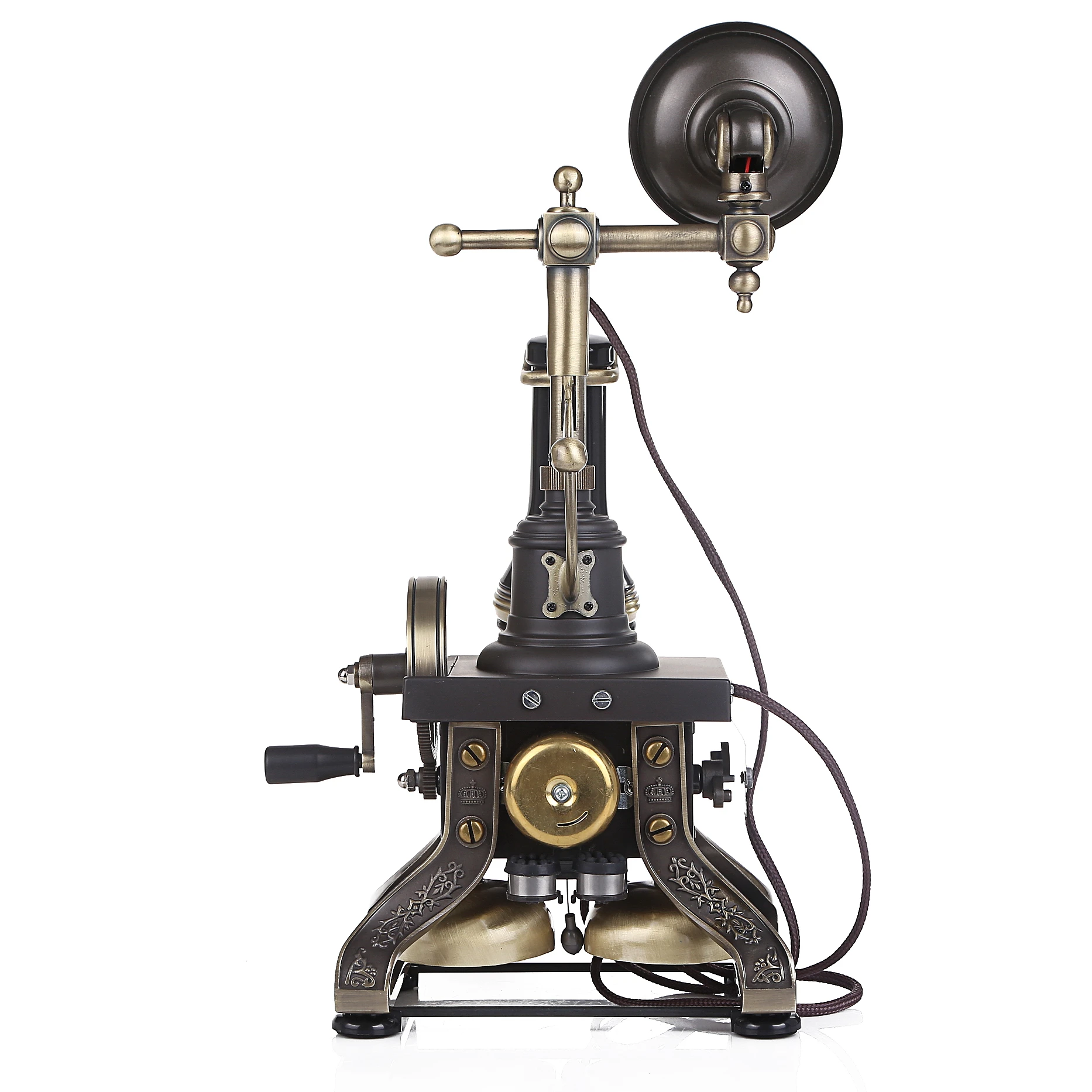 Antique Telephone 1884 Rare Treasure Unique Telephone  Quality Vintage Retro Rotary Phone Corded Telephones