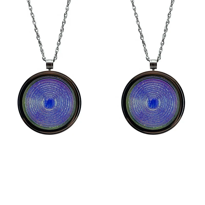 Bio Disc Mini Alpha Spin Pendant Nano Energy Pendant Quantum Scalar Energy Negative ions