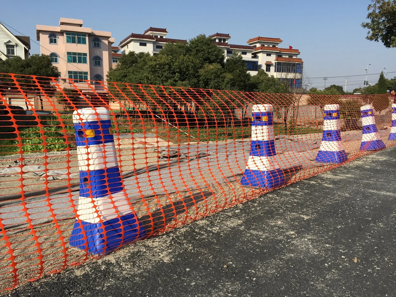 4X100ft HDPE economy orange safety fence barrier fence netting for construction safety
