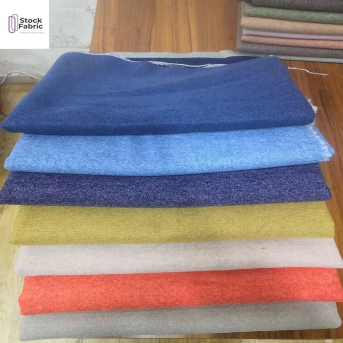 Hot selling woven  polyester batch tweed solid fabric  Shaoxing textile in China