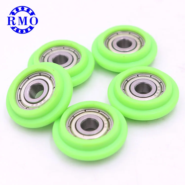 Plastic roller wheel Y type pulley with 608zz Nylon Roller pulley for sliding door window