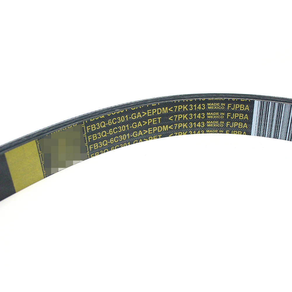 Auto car parts 2016-2020 2.2L 7PK3143 Fan Belt FB3Q 6C301GA