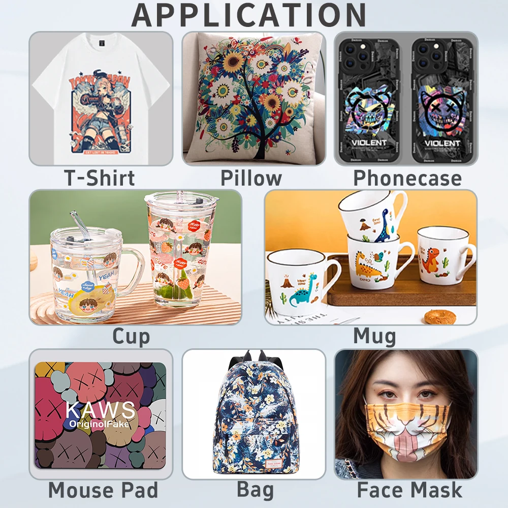 Winnerjet 4 Colors 1000ml Dye Sublimation Ink i3200 DX11 DX5 DX6 XP600 Textile Printer Sublimation Inks