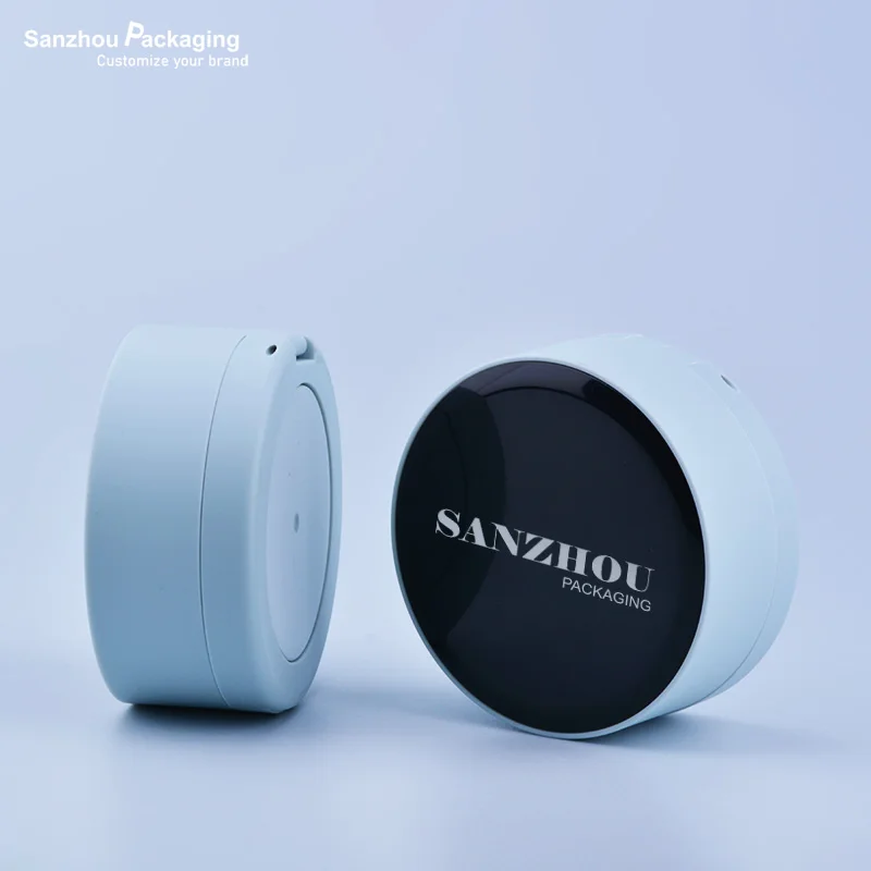 Replaceable air cushion foundation empty case packaging BB cushion makeup container with custom logo