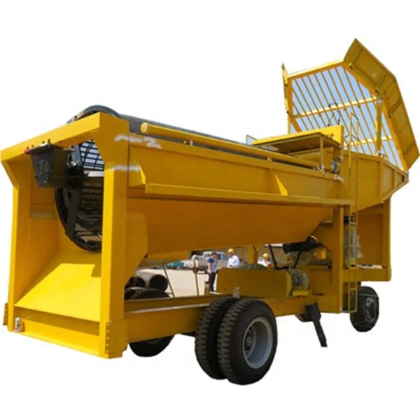 Mineral Processing Equipment Trommel /Scrubber Gold Mining Washing Machinery