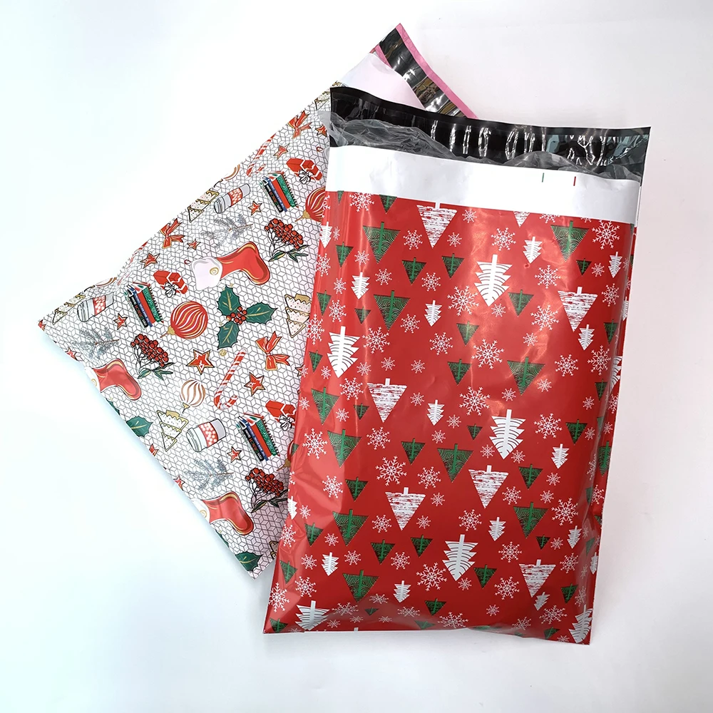 Polymer Mailing Bag Custom Plastic Polymailer Bag Matte White Postage Plastic Security Bag