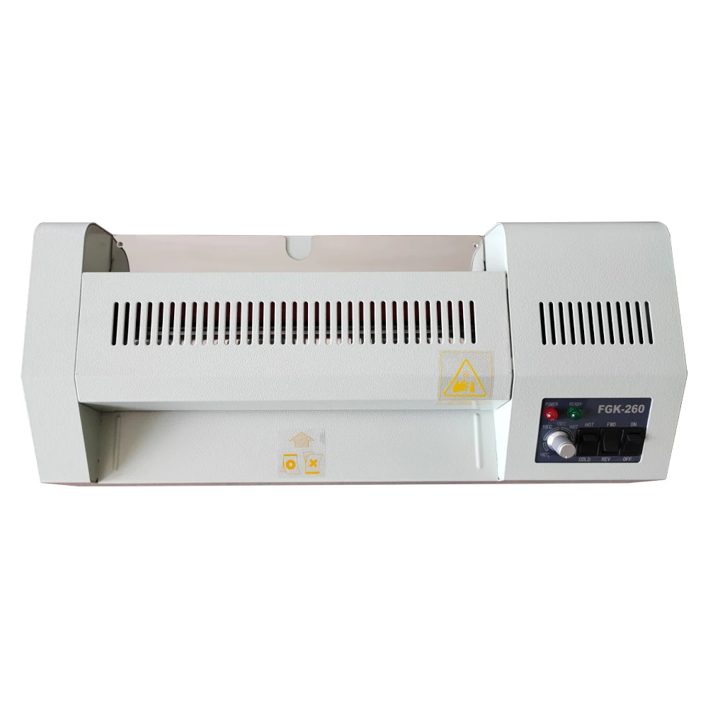 Pingda factory direct FGK260 commercial a4 size laminating machine for office