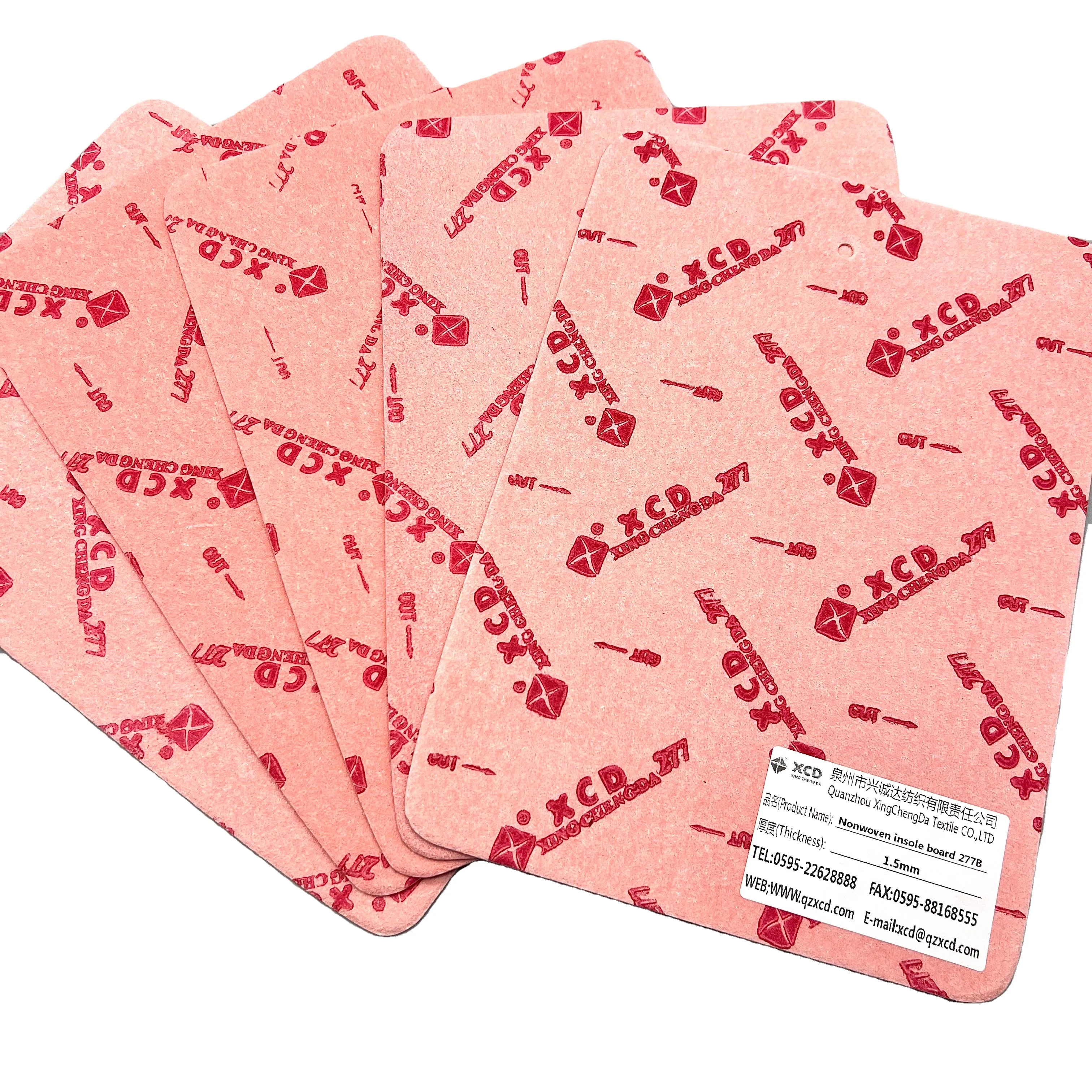 Fiber Insole Board Insole Sheet Stock For Wholesaler Deal Nonwoven Chemical Insole Board