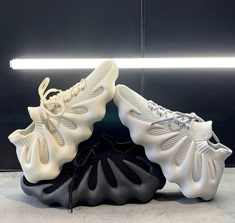 eight fish design casual shoes  breathable waling style shoes