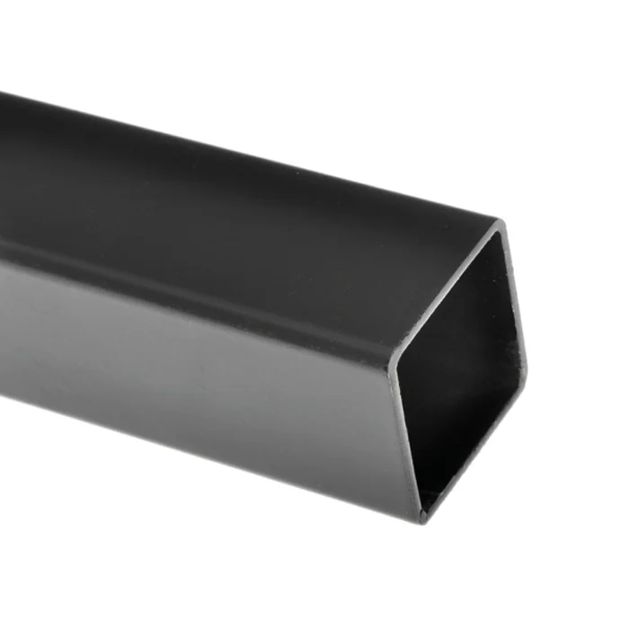 Reliable and durable JIS G3101 SS400 carbon steel square tube, suitable for railway track construction carbon steel square tube