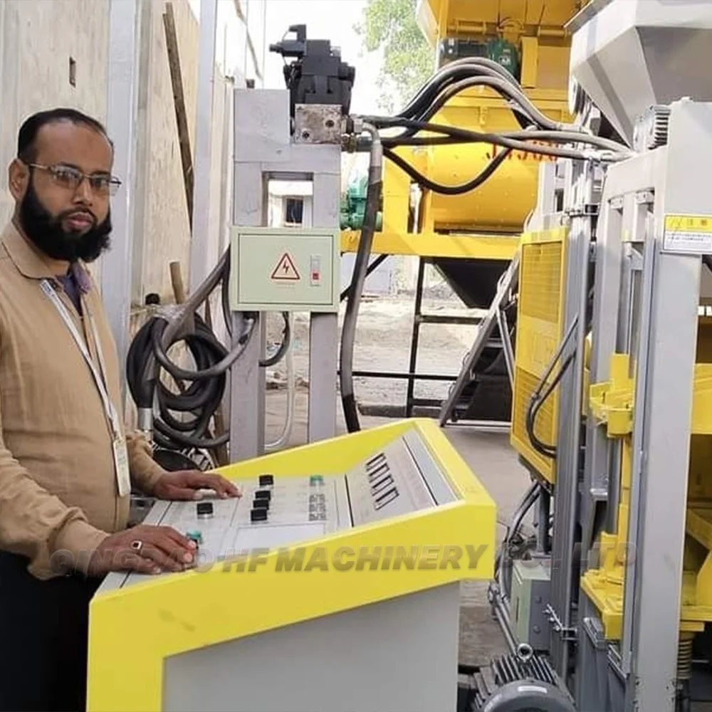 Qt4-25 Mini Brick manufacturing machines for small business ideas