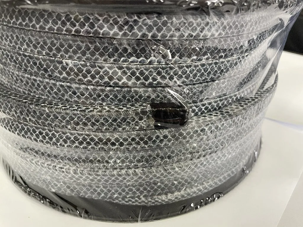 Factory price carbon braided packing Carbon fiber packing for sealing