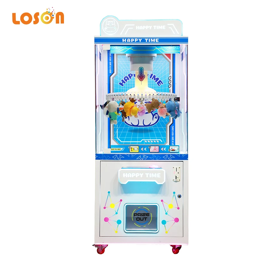 Deluxe indoor Toy Vending Claw Game Clip Clamp Snacks indoor Amusement coin operated arcade machine