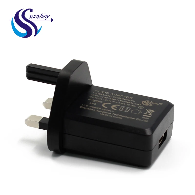CE UKCA certificate UK PLUG 3 pin plug 5V 1A 2A 2.5A 3A 2400ma uk usb wall charger 5V 1A 2A 2.5A 2400ma 3a
