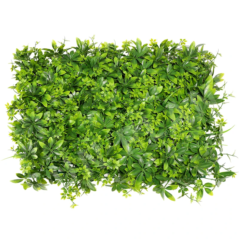 Artificial boxwood hedge artificial green wall faux plant grass wall for garden decoration AG045