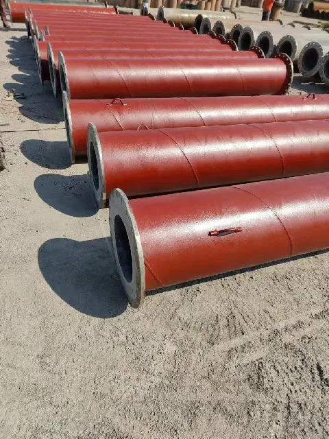 cast basalt lined steel pipe
