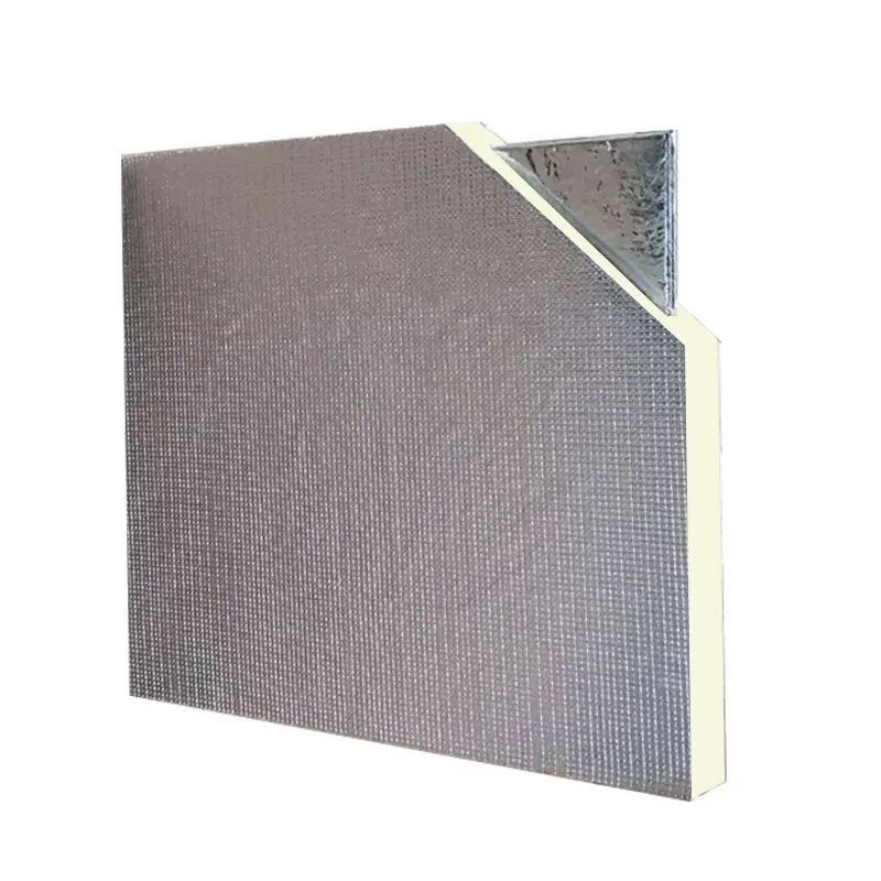 China New Product Polyurethane Foam PU Insulation Board Freezer Refrigeration Storage Used PU Sandwich Panel