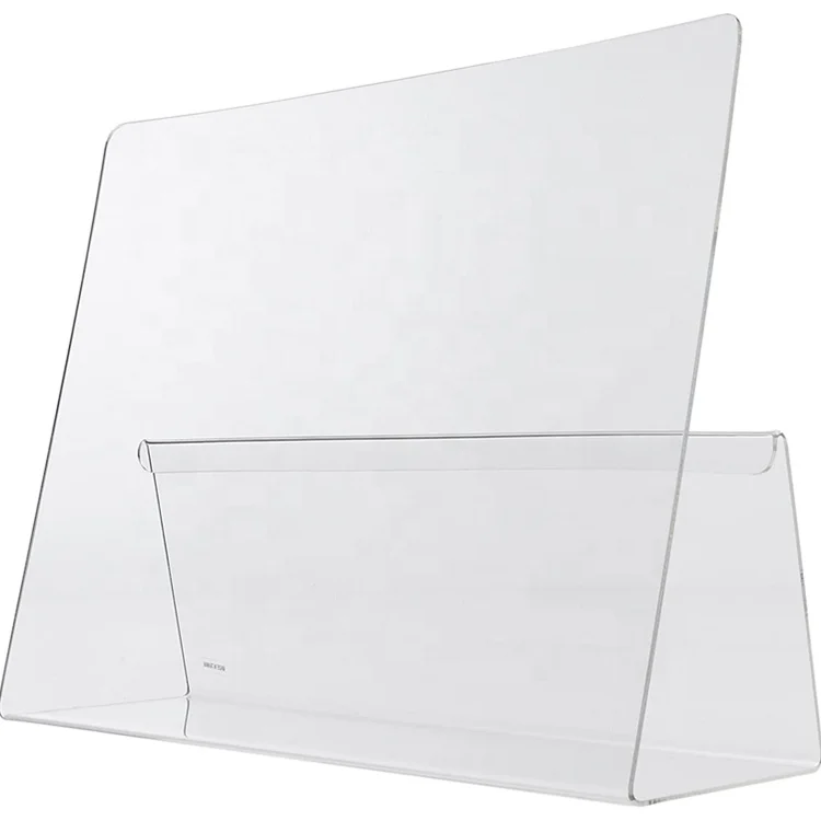 Clear Acrylic Book Stands - Cross Frame Acrylic Book Holder Open Book stand for Display Reading Suitable for Art Bible Textbooks