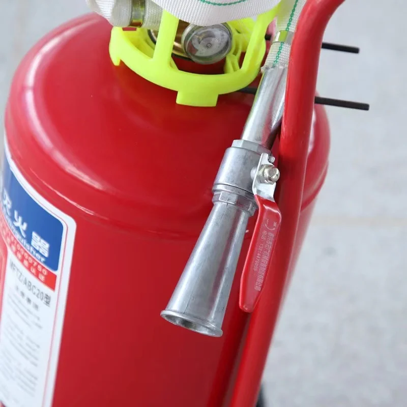 Handcart dry powder fire extinguisher
