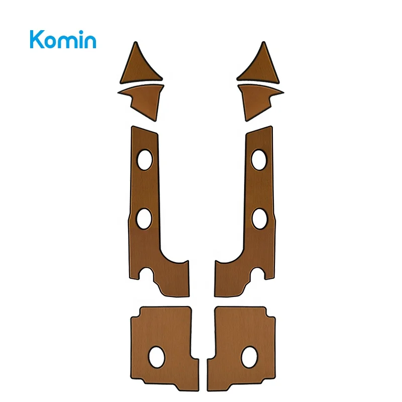 Komin Custom EVA Foam Faux Teak Marine Boat Flooring For Fishing Boat