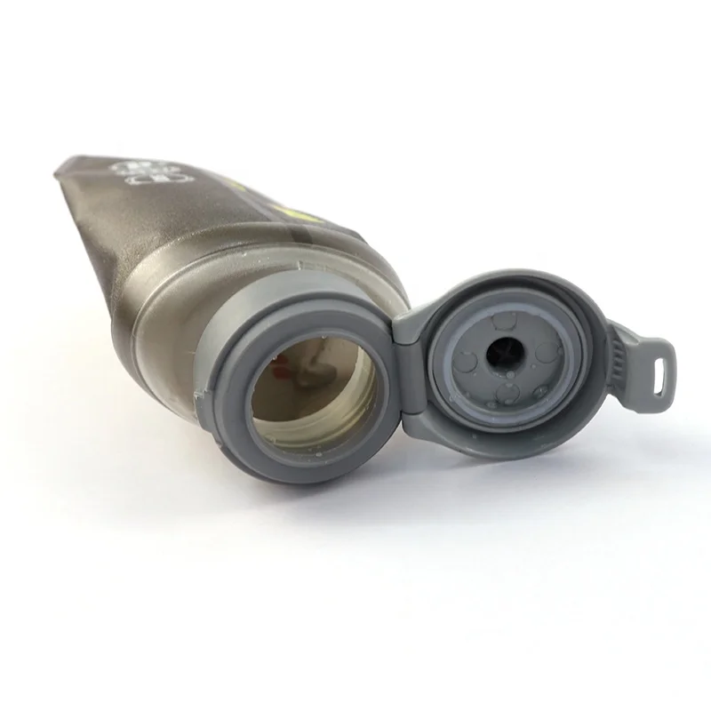 JIAYI Oem/Odm Collapsible Bottle Foldable 650ML 750ML Tpu Flip Cover Running Foldable Kettle Collapsible Soft Water Bottle