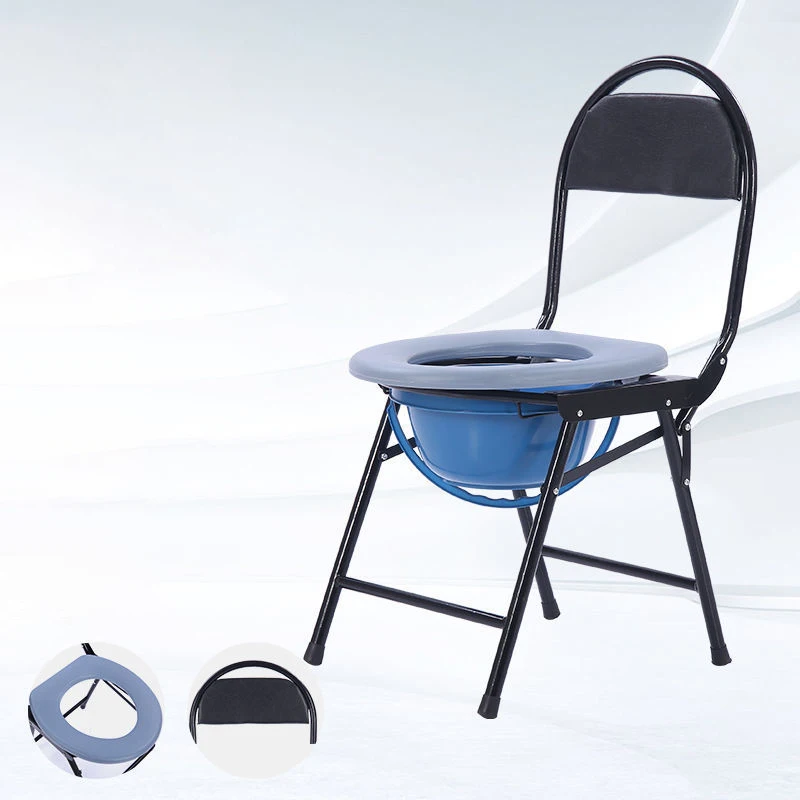 Professional Manufacturer Bathroom Commode Chair Lift Transfer Wheelchair Plastic Commode Chair With Wheels