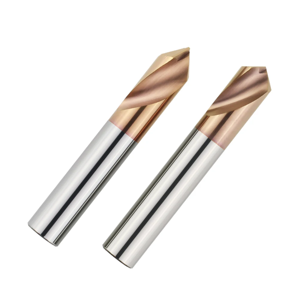 HRC55 CNC Lathe Turning Tools Solid Tungsten Carbide Drill Bit Straight Shank Twist Drill Bits Cabide Alloy Drilling Bit