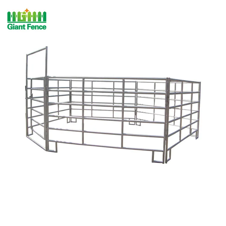 Высокое качество Горячая окунутая гальванизированная б/у Конное ограждение панель для крупного рогатого скота