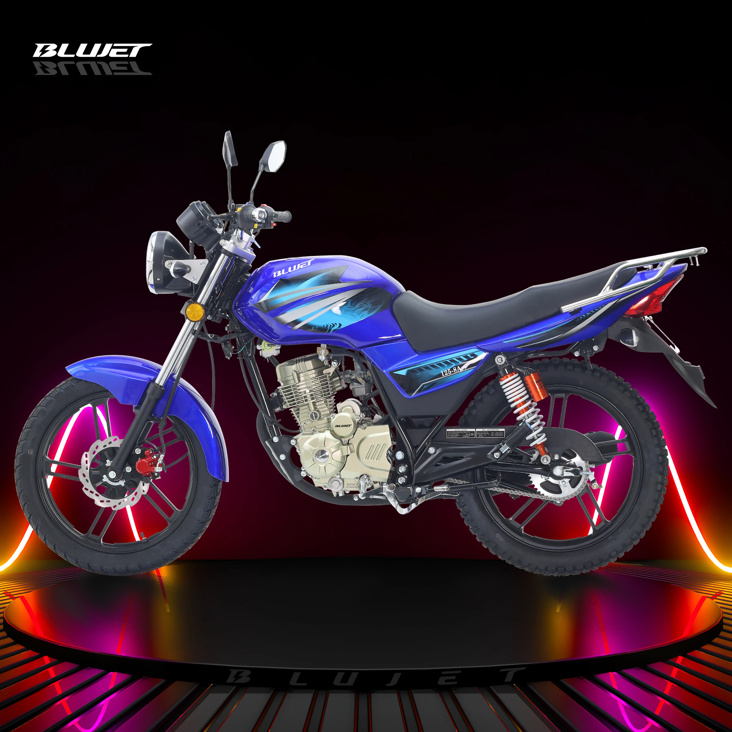 Saches 150(MN125-8A) Новый 150cc уличный мотоцикл толкатель CG150 Цифровой Измеритель двигателя дисковый тормоз для рынка Латинской Америки