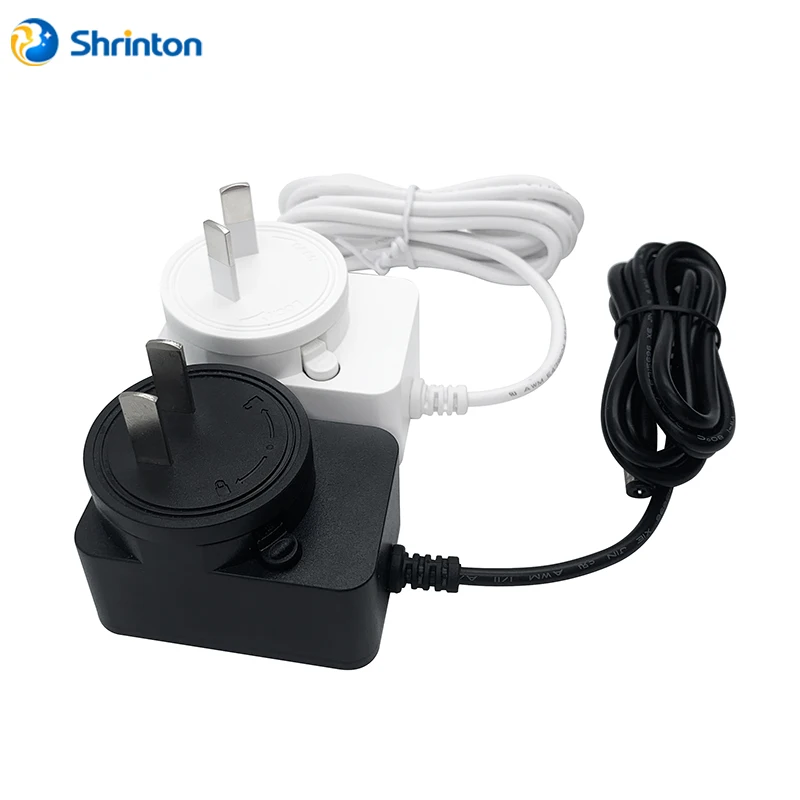 Shenzhen supplier Wall Mount Power Adapter 3V 5V 8V 12V 16V 0.1A 0.5A 1.2A 2A 3A 18W  Interchangeable Plug With 2 Years Warranty