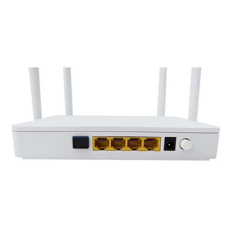 4 Antennas 4GE+11AC WIFI XPON ONU Compatible With Most Branded GPON OLT