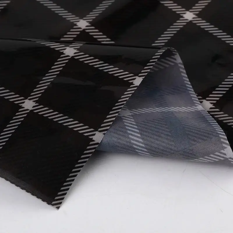 Factory Price 100% Polyester 210D Taffeta Fabric with PVC Coating Waterproof and Woven For Outdoor Bags and Coats