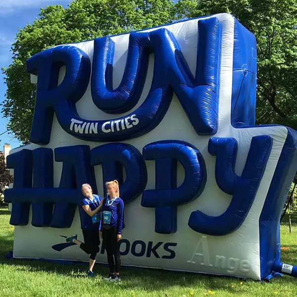 Giant Costume with Logo Inflatable T-Shirt For Advertising Promotion