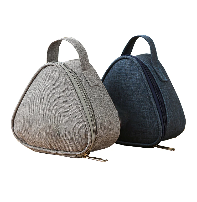 New triangular insulation bag mini aluminum foil primary school student rice ball bag