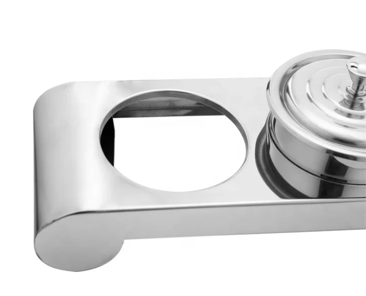 4 Pcs Stainless Steel Spice Jar Bottle Container Seasoning Set Spice Rack With Spoon