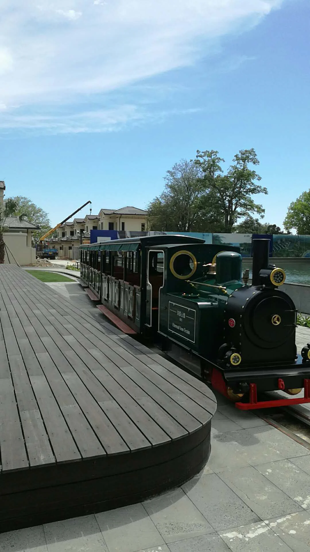 
Children Adult Outdoor Sightseeing Entertainment Amusement Park Diesel Storage Battery Electric Rail Track Train Rides 