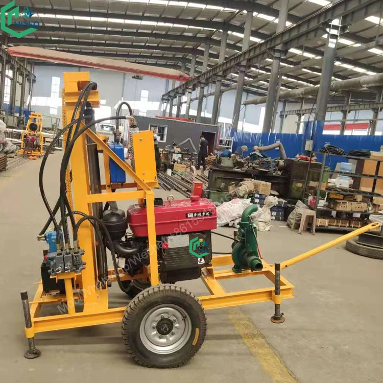 hydraulic 200m well drilling water drill well machine prices