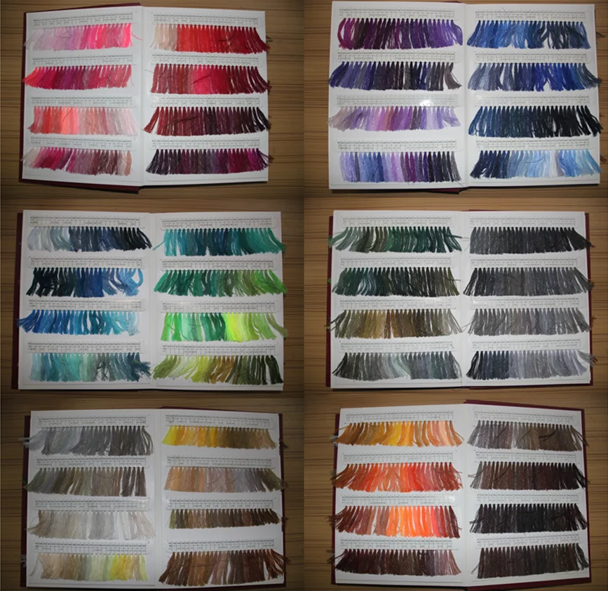 
China dyed color close virgin dope dyed 100% polyester yarn for fabric leather knitting 