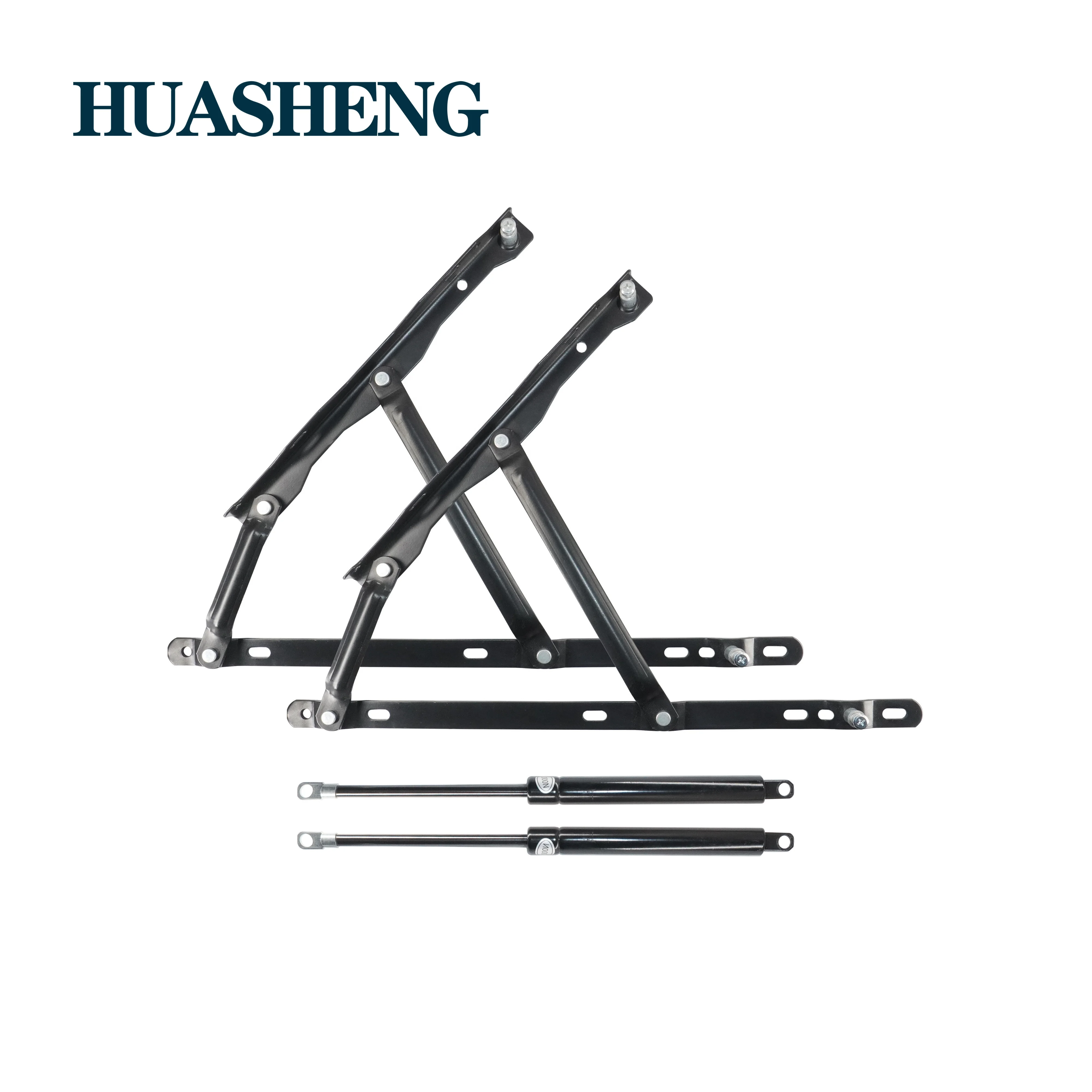 Metal Furniture Frame Hinge For Hydraulic Folding Sofa bed box hinge Mechanism Lift With gas spring