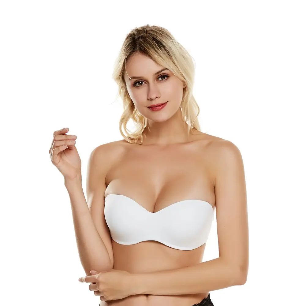 
2021 spring American Style multi way strapless convertible straps seamless sexy tube bra 