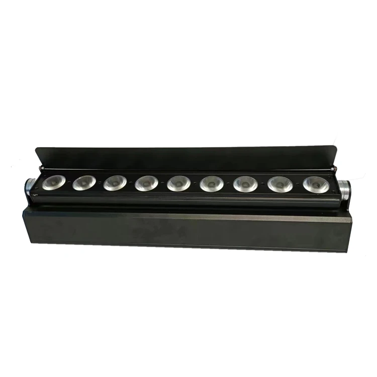 9x18 Вт RGBAW + УФ 6 в 1 аккумуляторный светодиодный DMX беспроводной настенный светильник