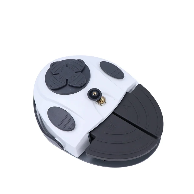 Dental Chair Spare Parts Unit Accessories Foot Controller  Black and white Foot Control/Dental Foot Pedal