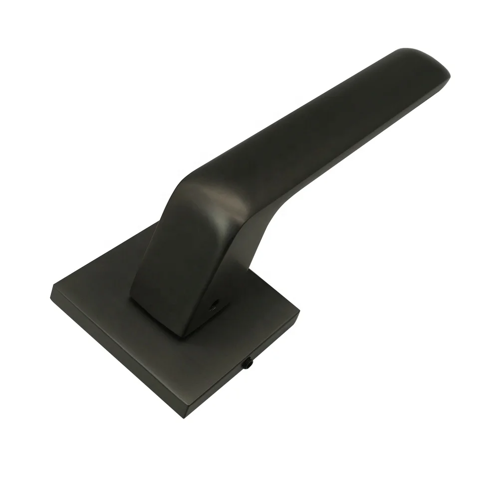 Square aluminum alloy Materia Door Handles,Fancy Door Handles,Factory Supply Simple Design Door Handles
