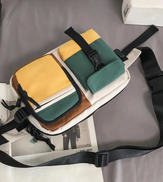 Fashion Custom Printing Logo Ladies Messenger Shoulder Chest Womens Crossbody Bag